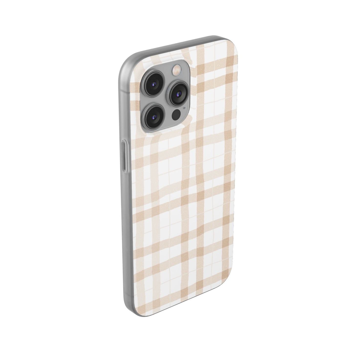 Tan Plaid Flexi Case
