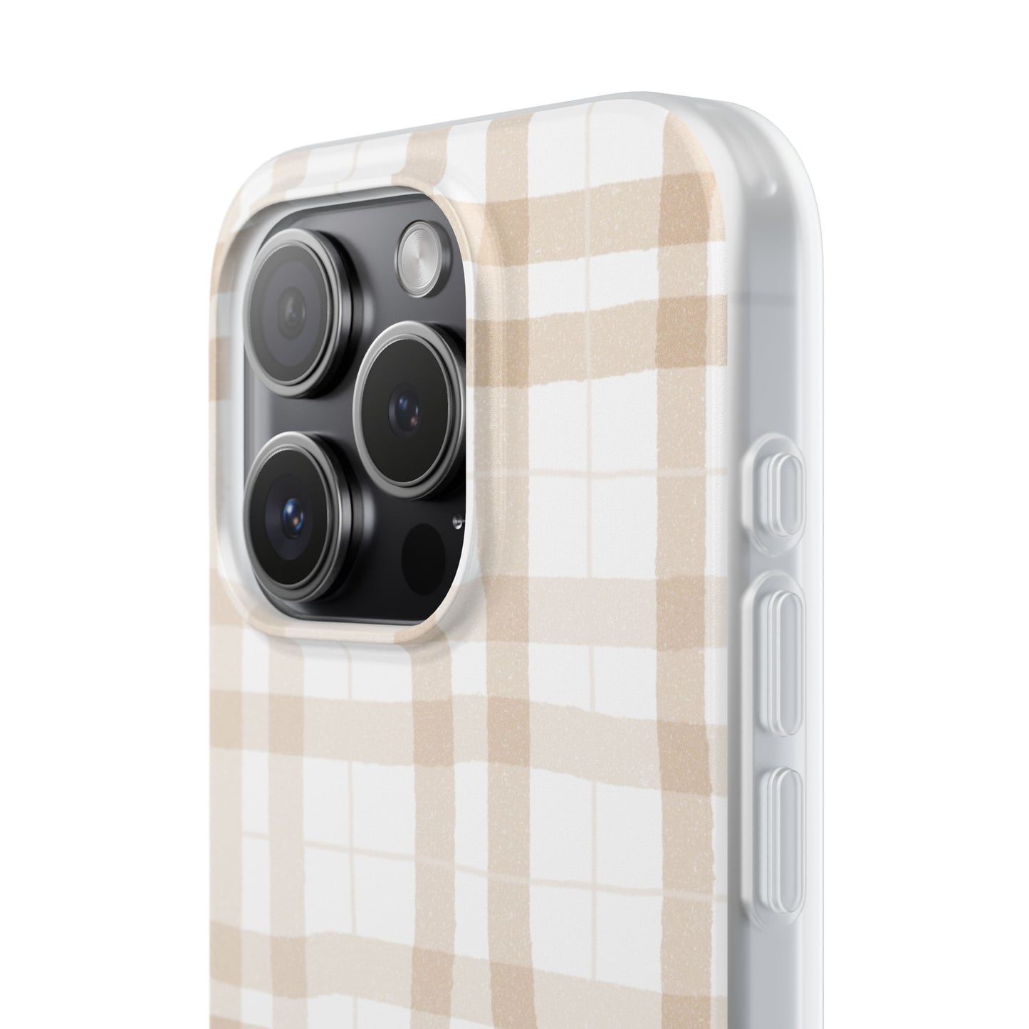 Tan Plaid Flexi Case