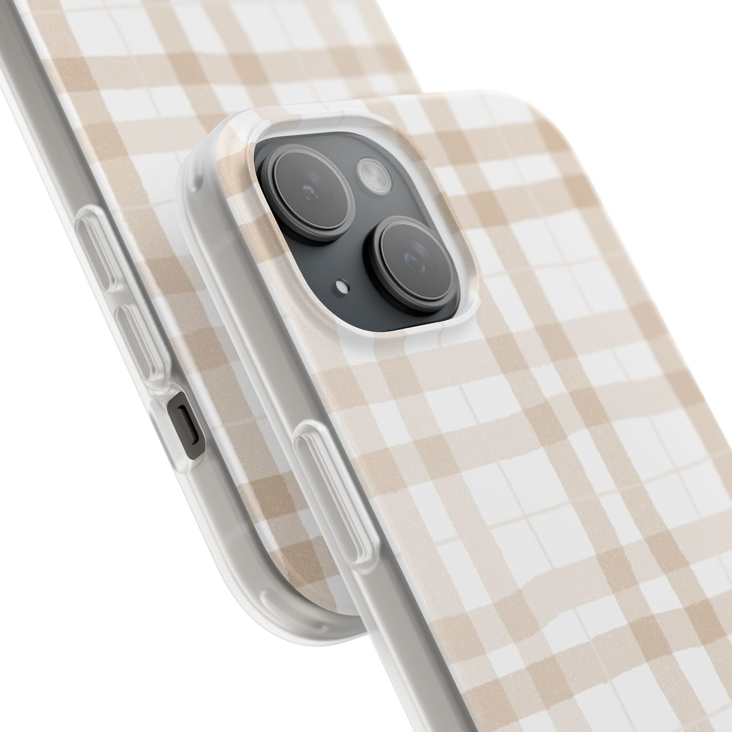 Tan Plaid Flexi Case