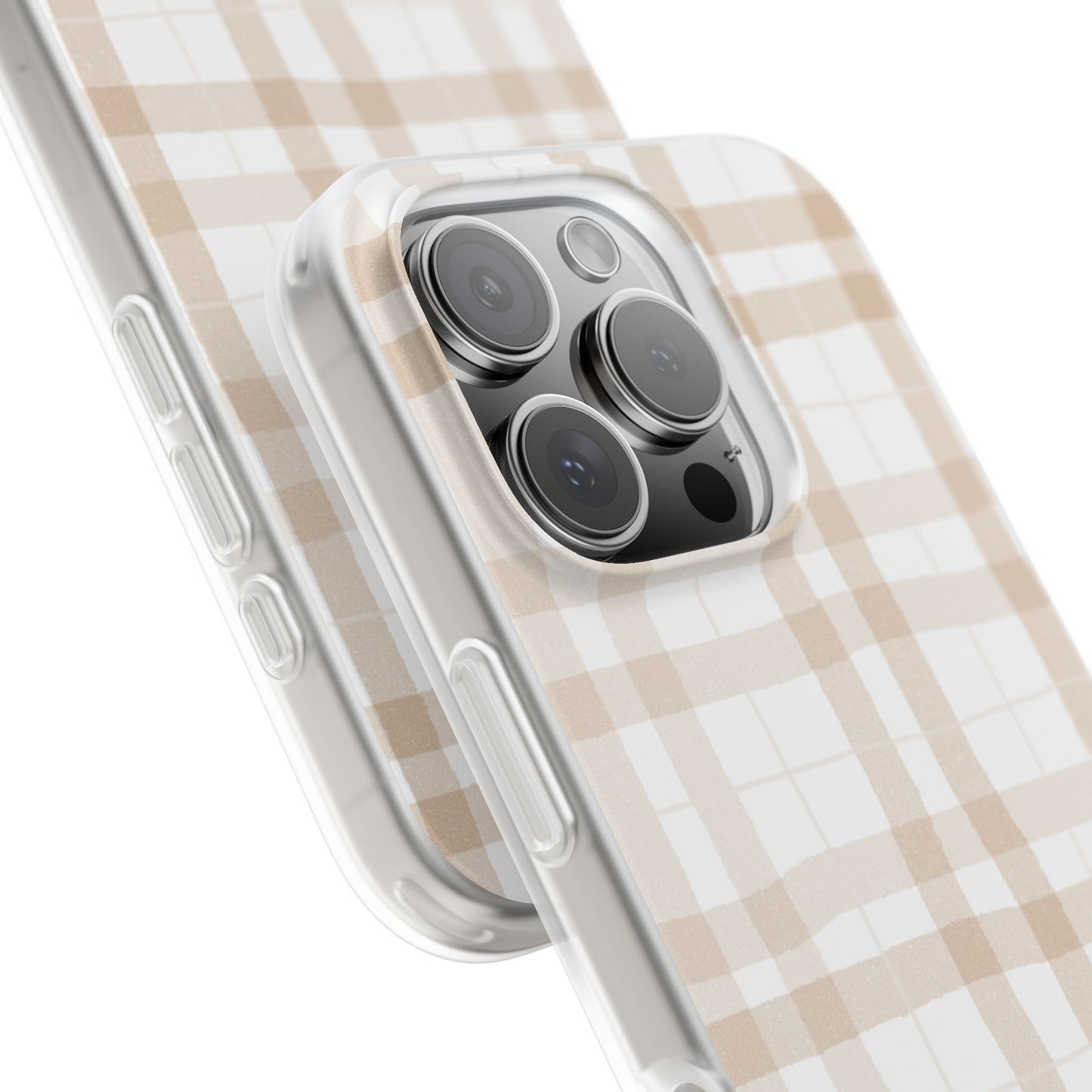 Tan Plaid Flexi Case