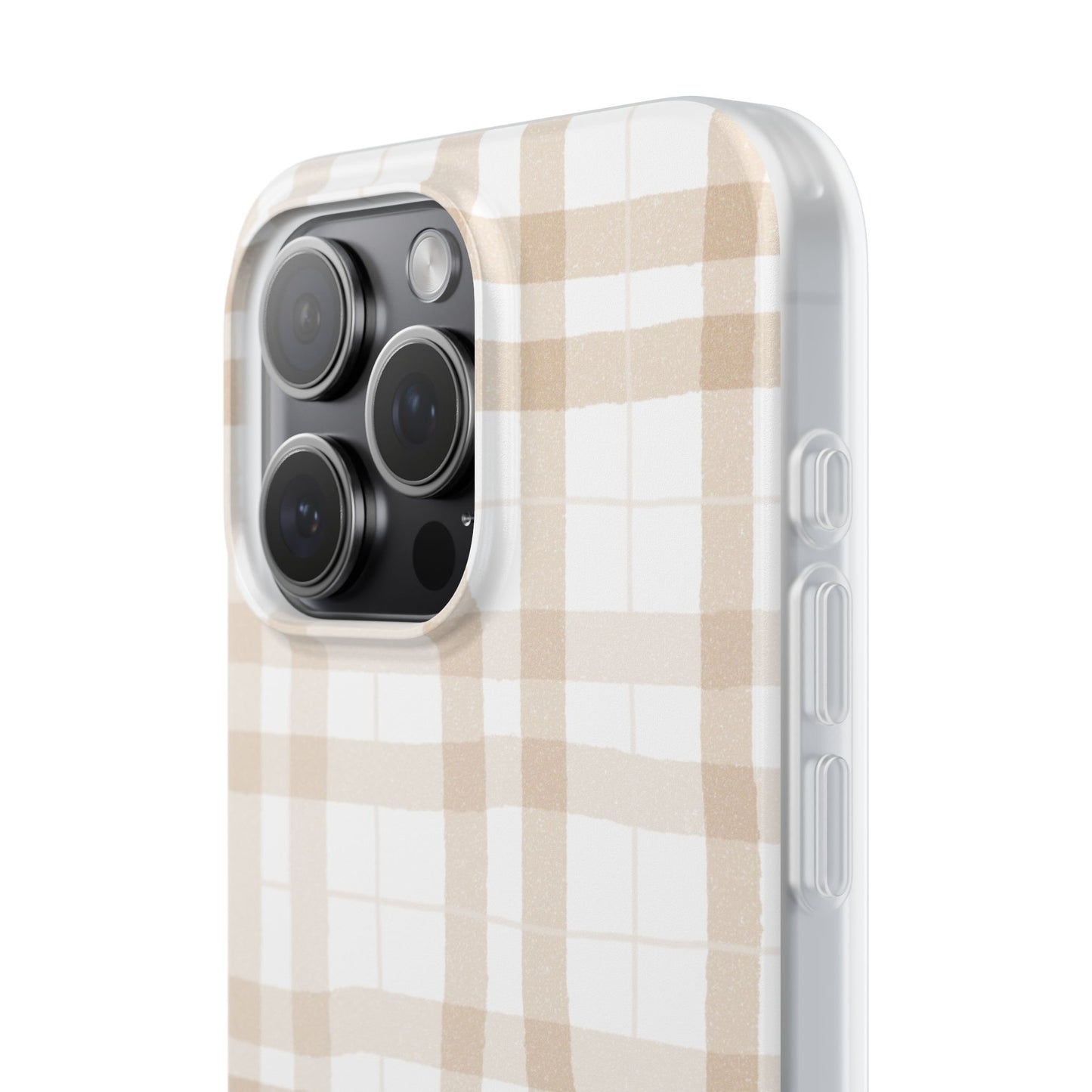 Tan Plaid Flexi Case