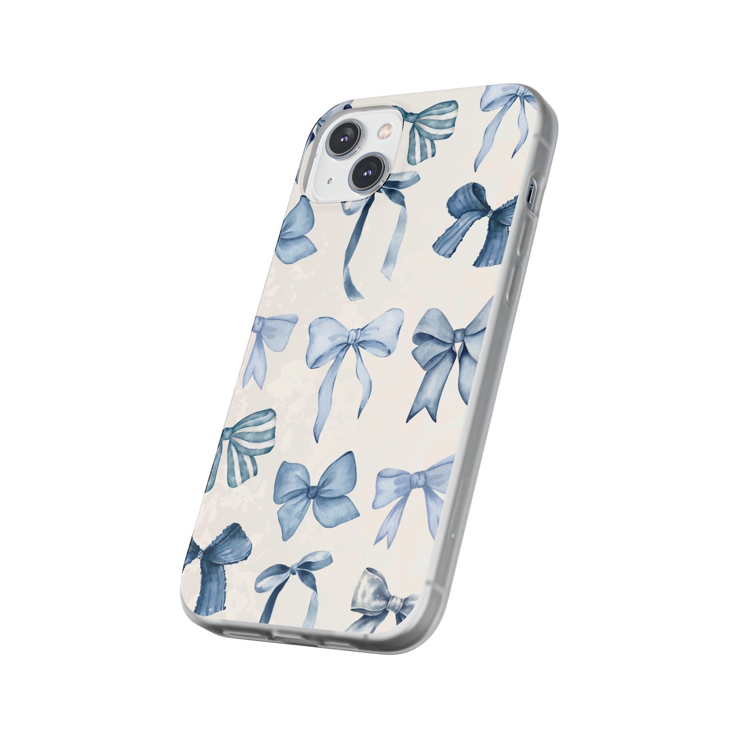 The Bow Blue Phone Case
