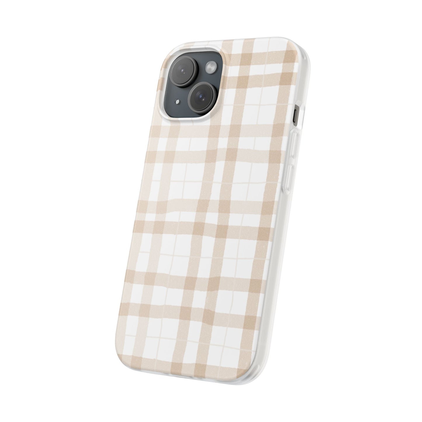 Tan Plaid Flexi Case