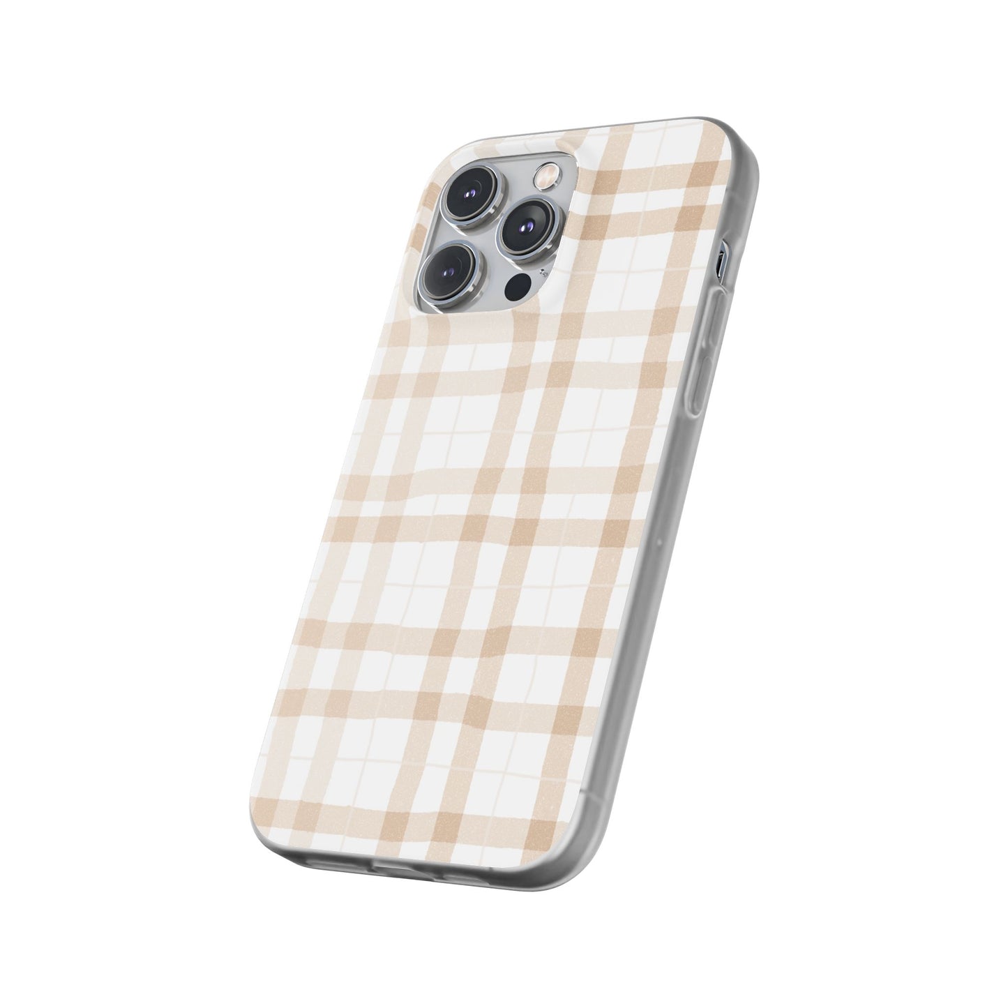 Tan Plaid Flexi Case