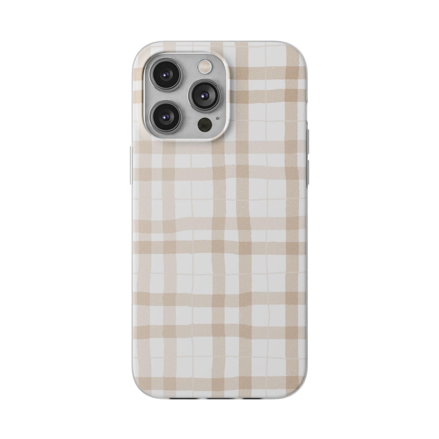 Tan Plaid Flexi Case