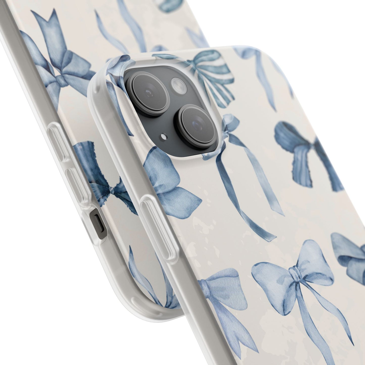 The Bow Blue Phone Case