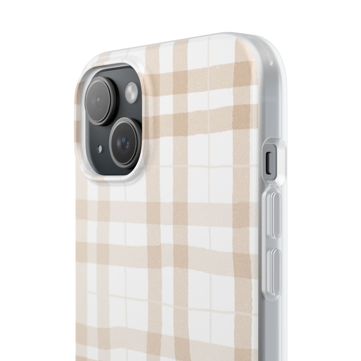 Tan Plaid Flexi Case