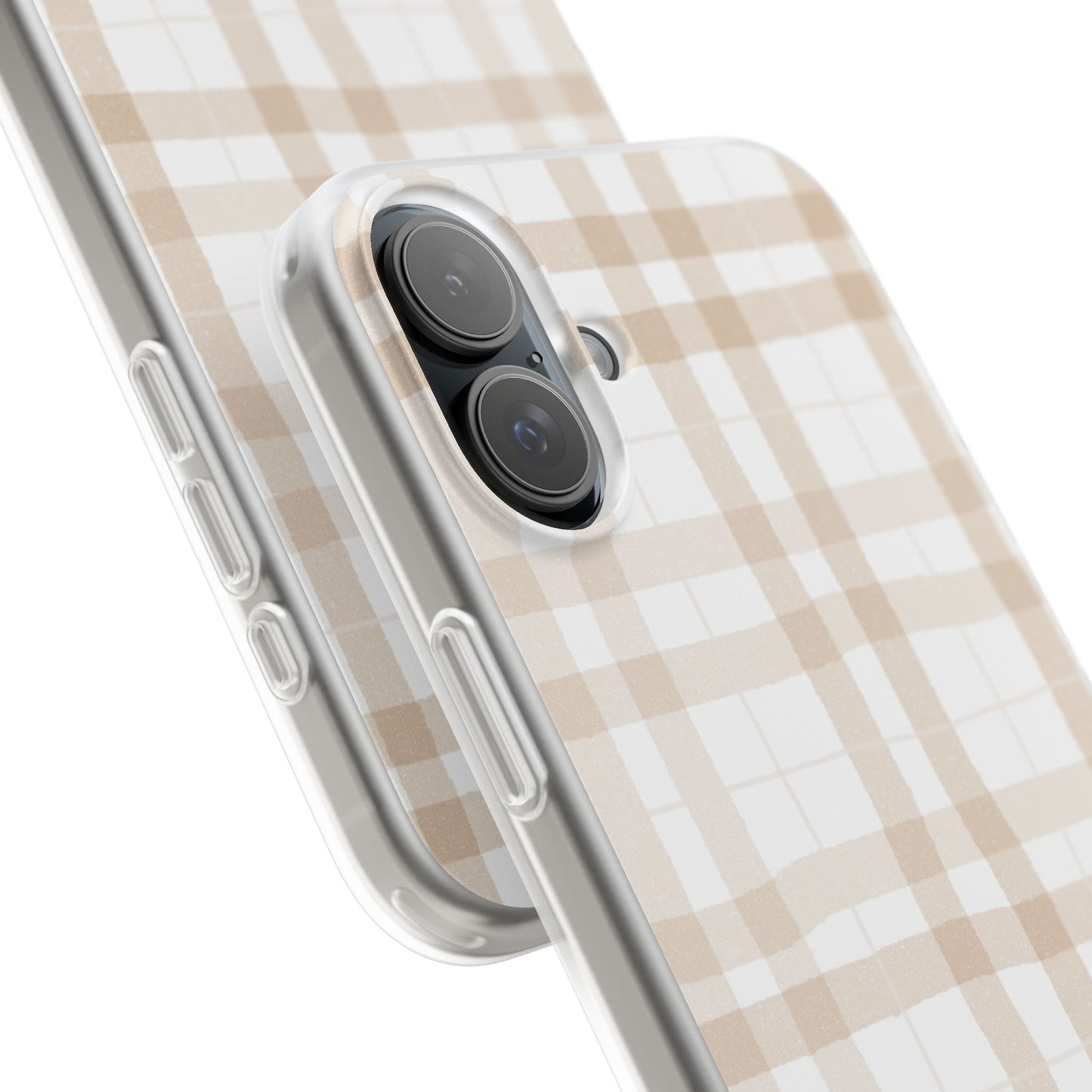 Tan Plaid Flexi Case