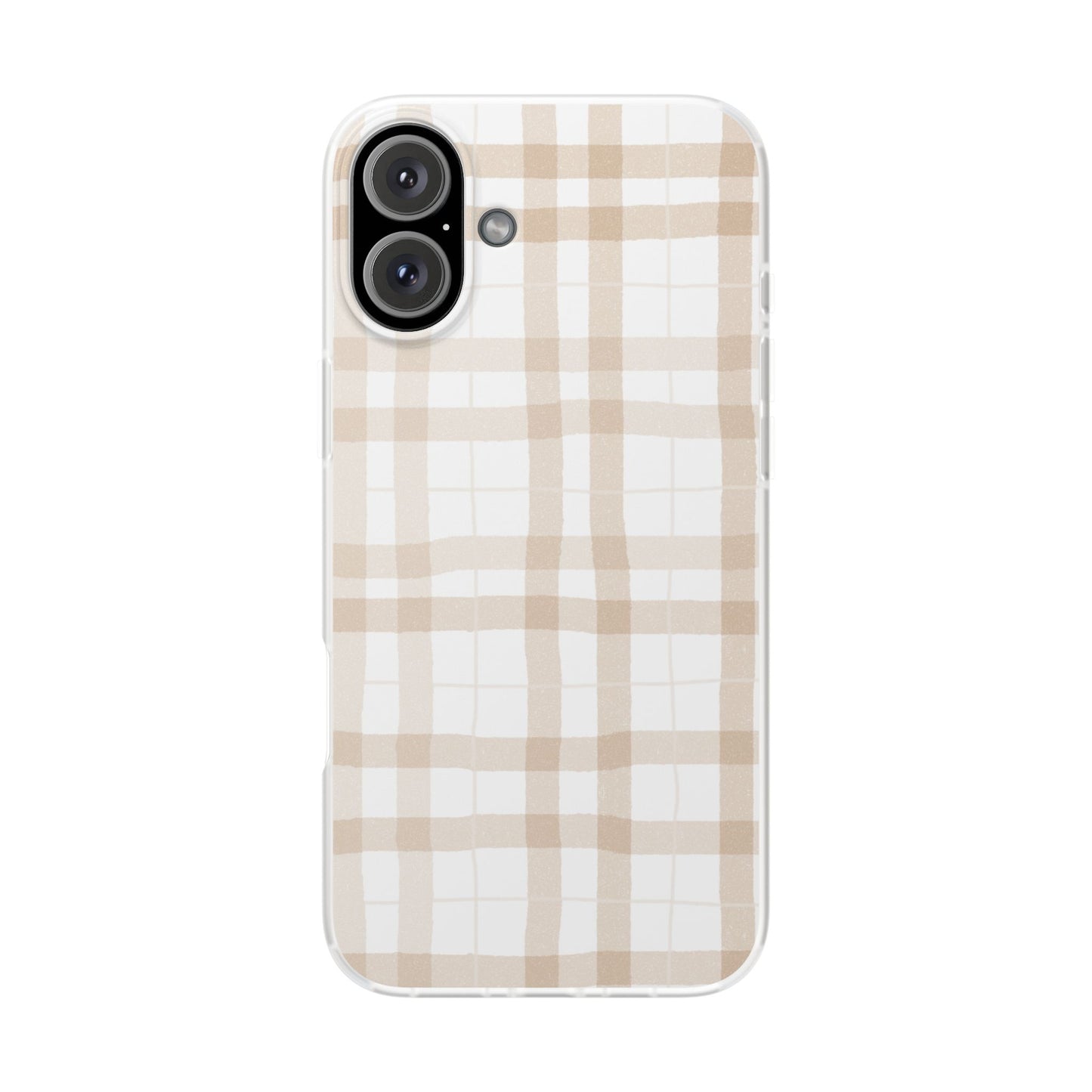 Tan Plaid Flexi Case