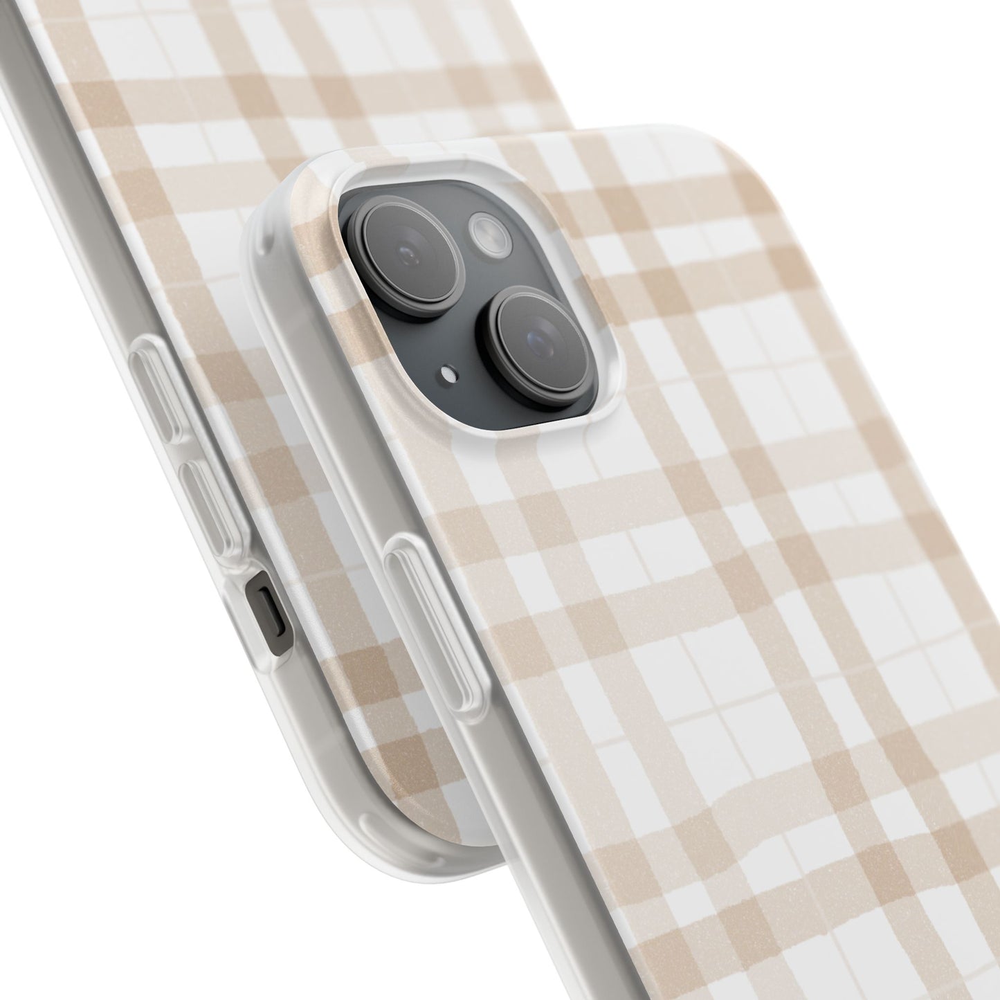 Tan Plaid Flexi Case