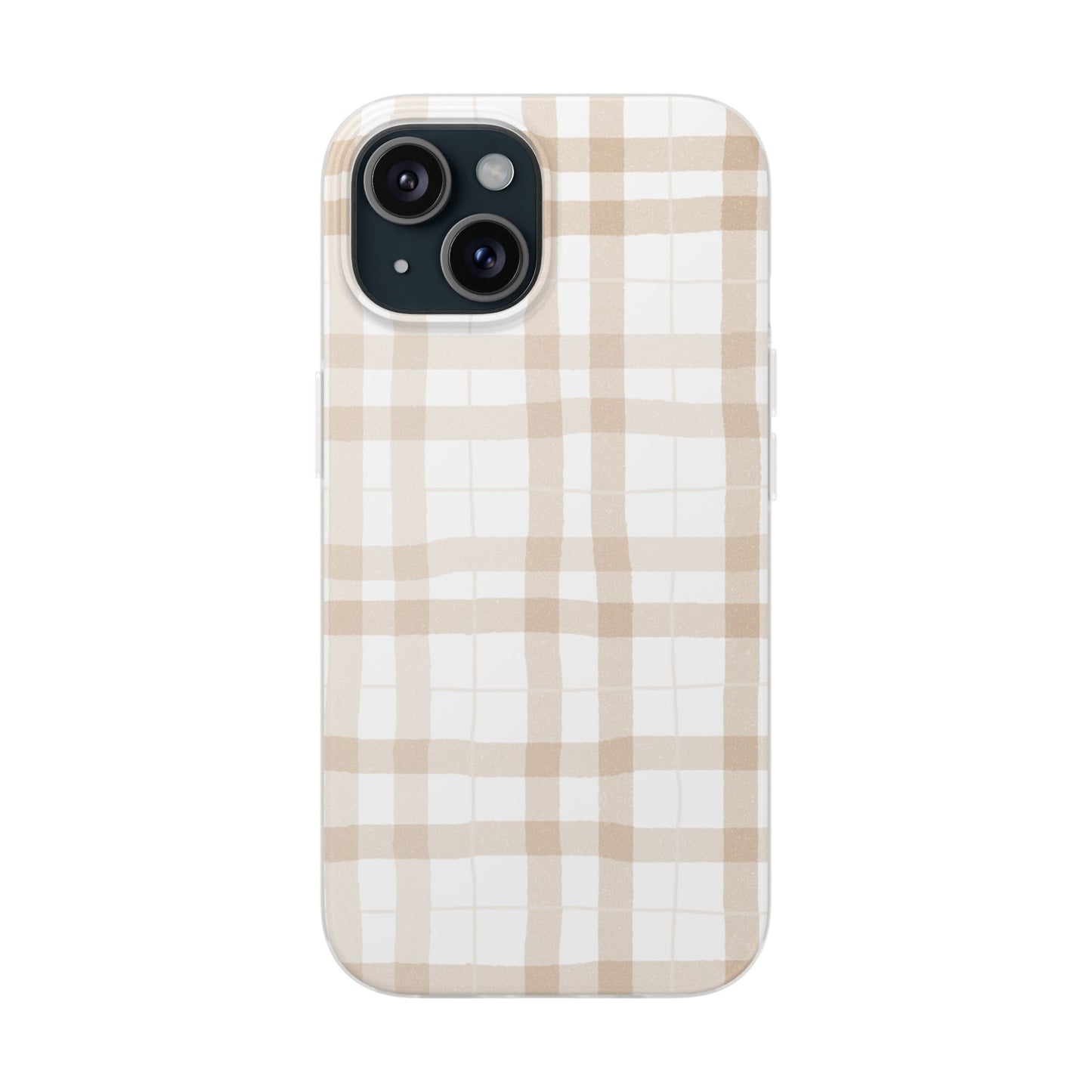 Tan Plaid Flexi Case