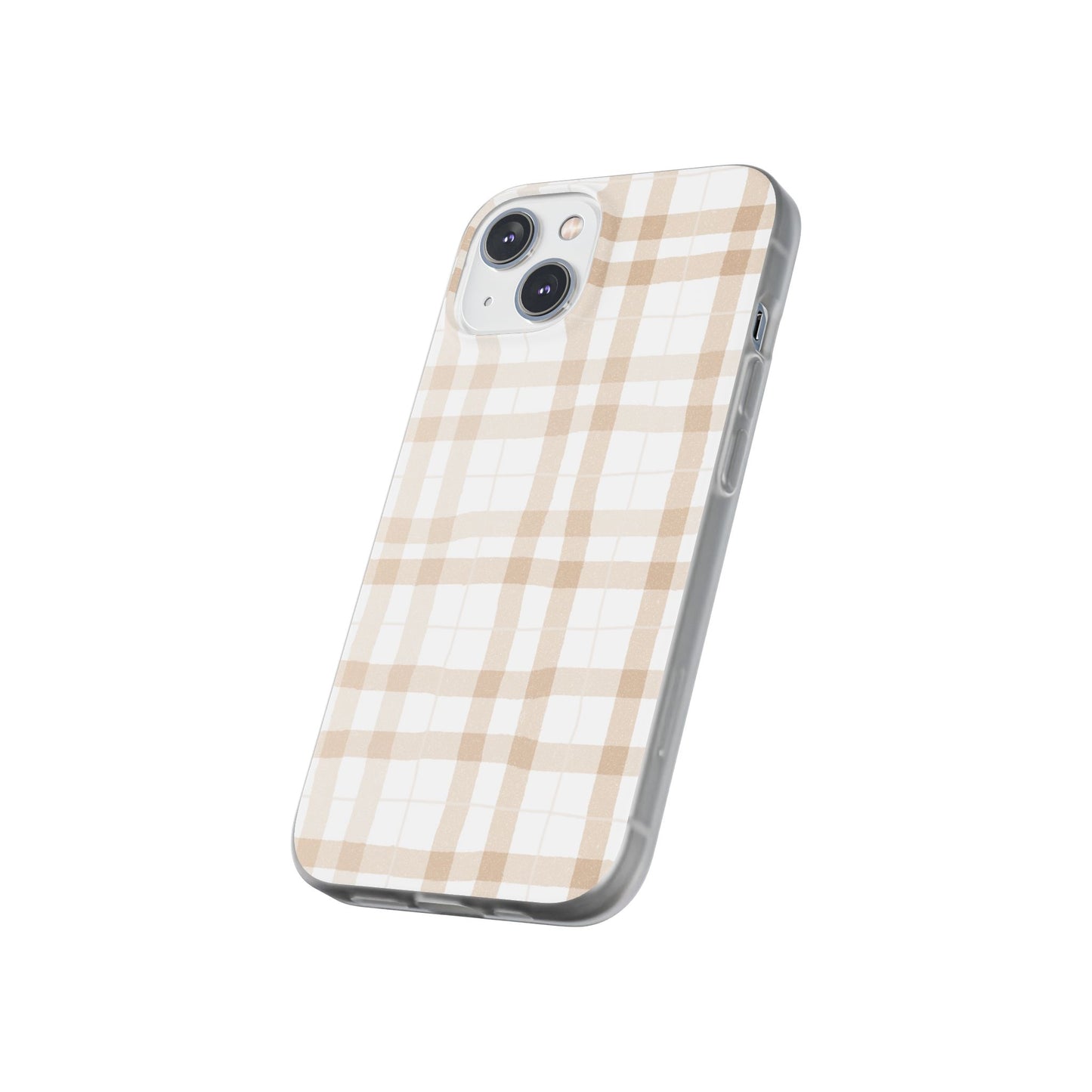 Tan Plaid Flexi Case