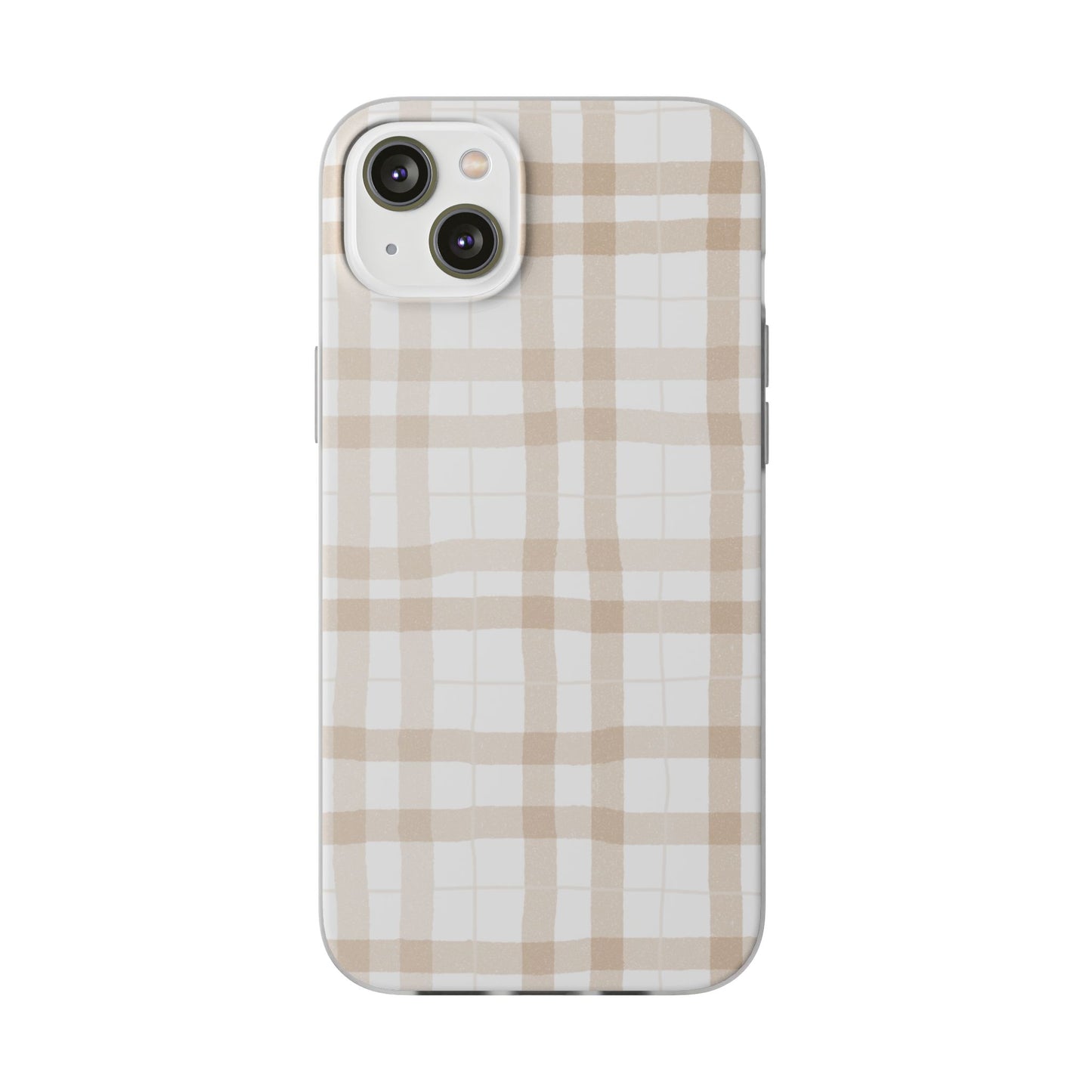 Tan Plaid Flexi Case