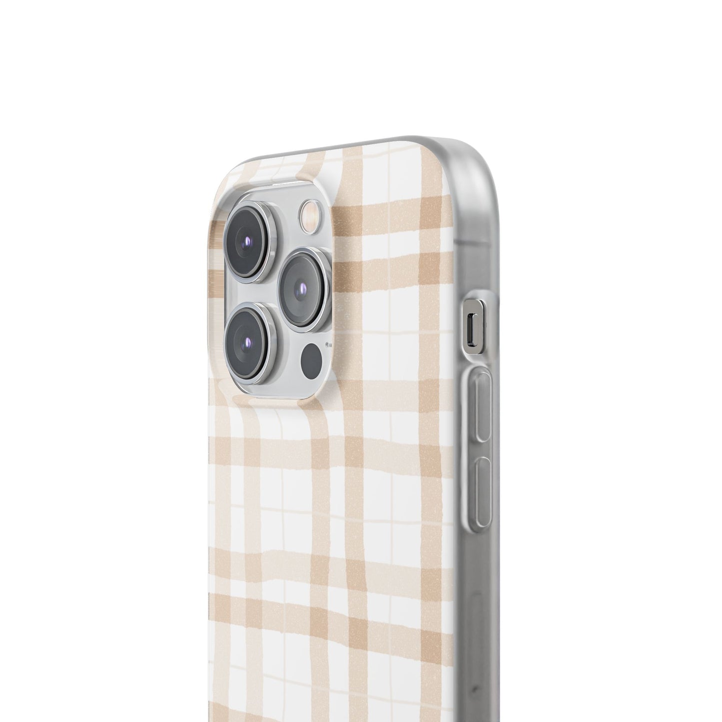 Tan Plaid Flexi Case