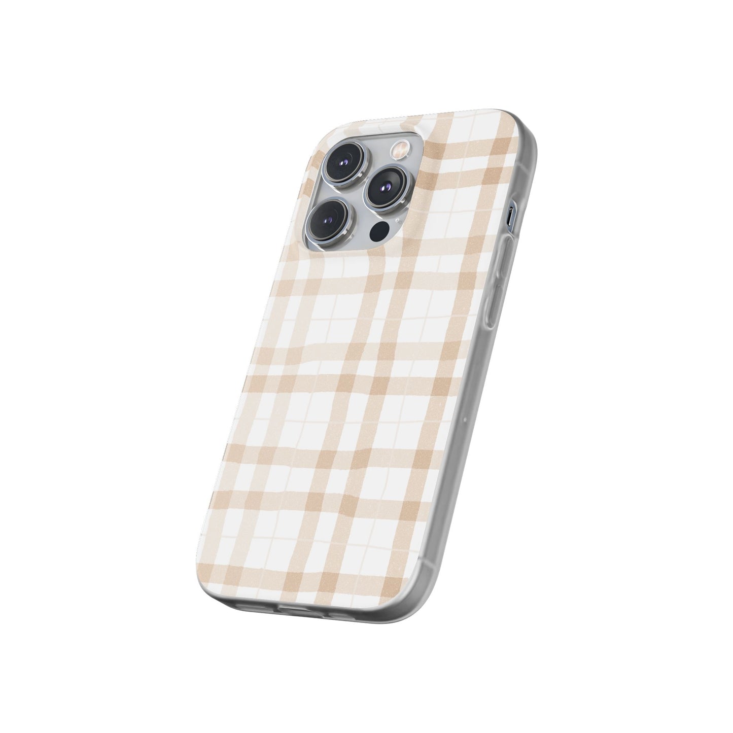 Tan Plaid Flexi Case