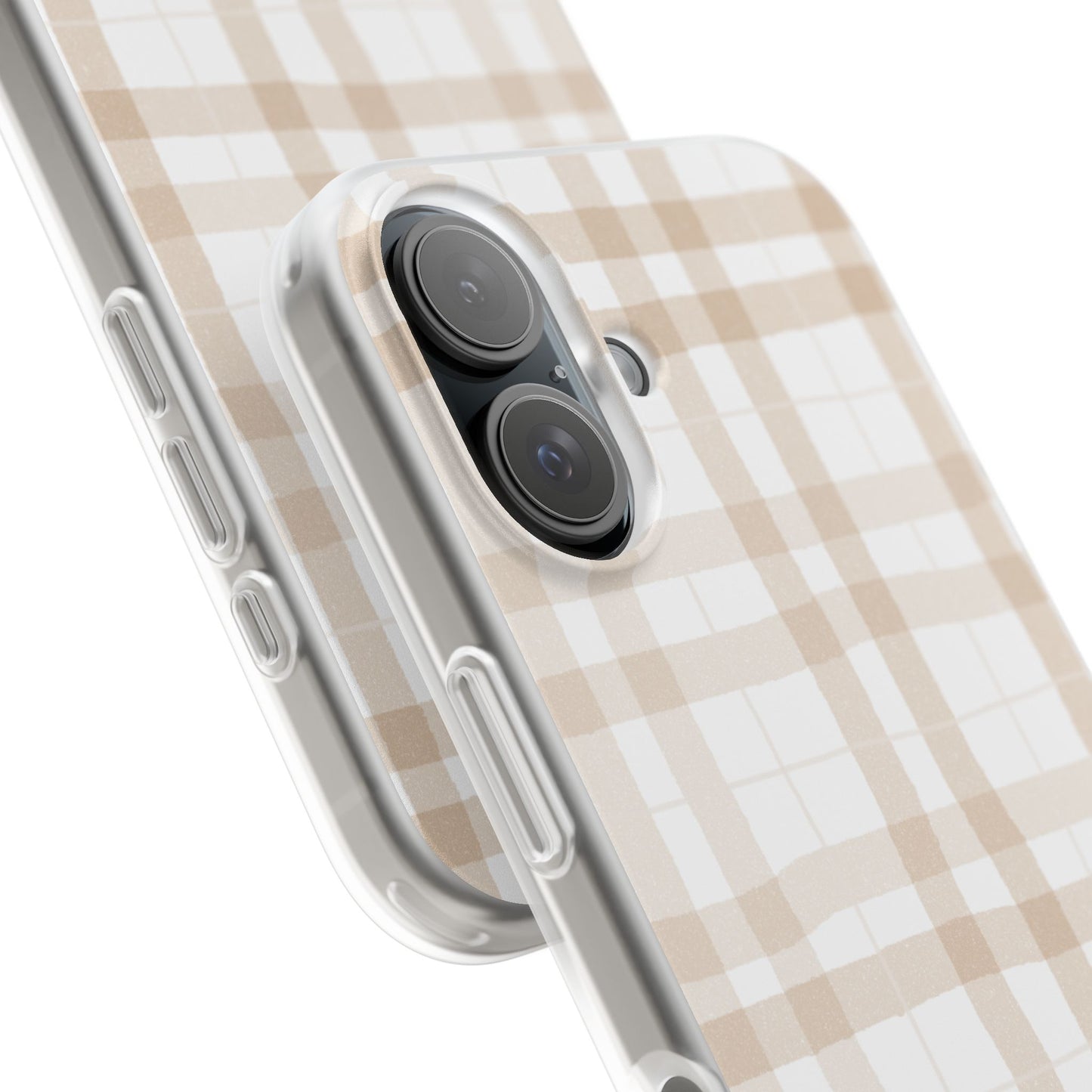 Tan Plaid Flexi Case