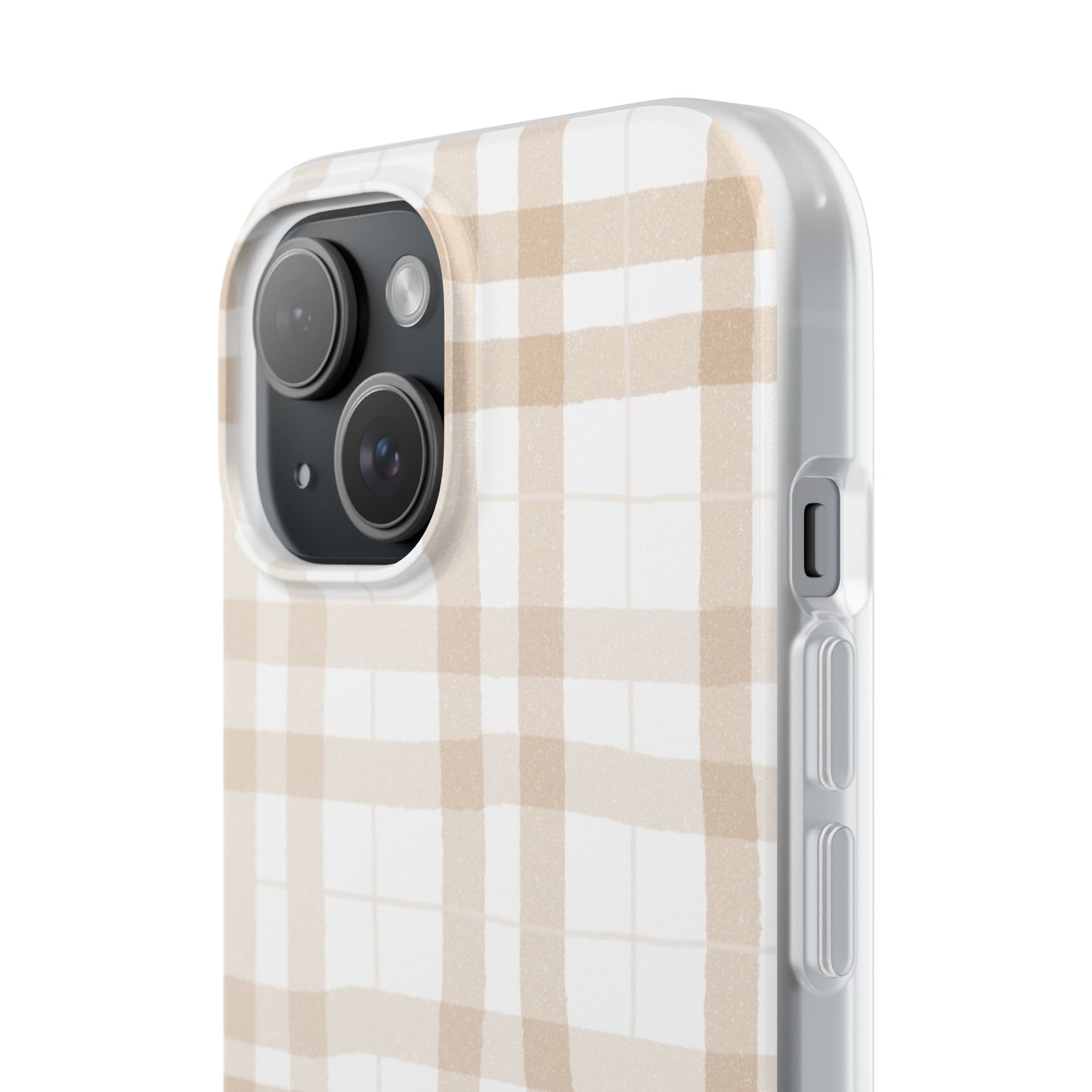 Tan Plaid Flexi Case