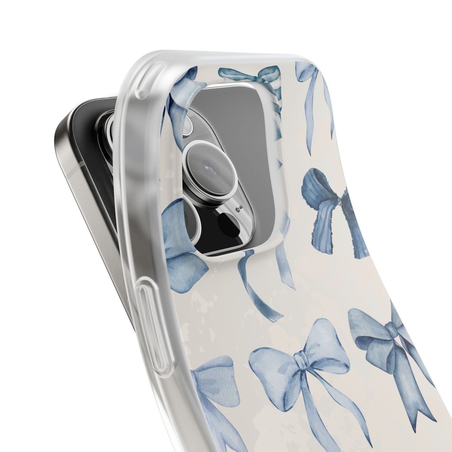 The Bow Blue Phone Case