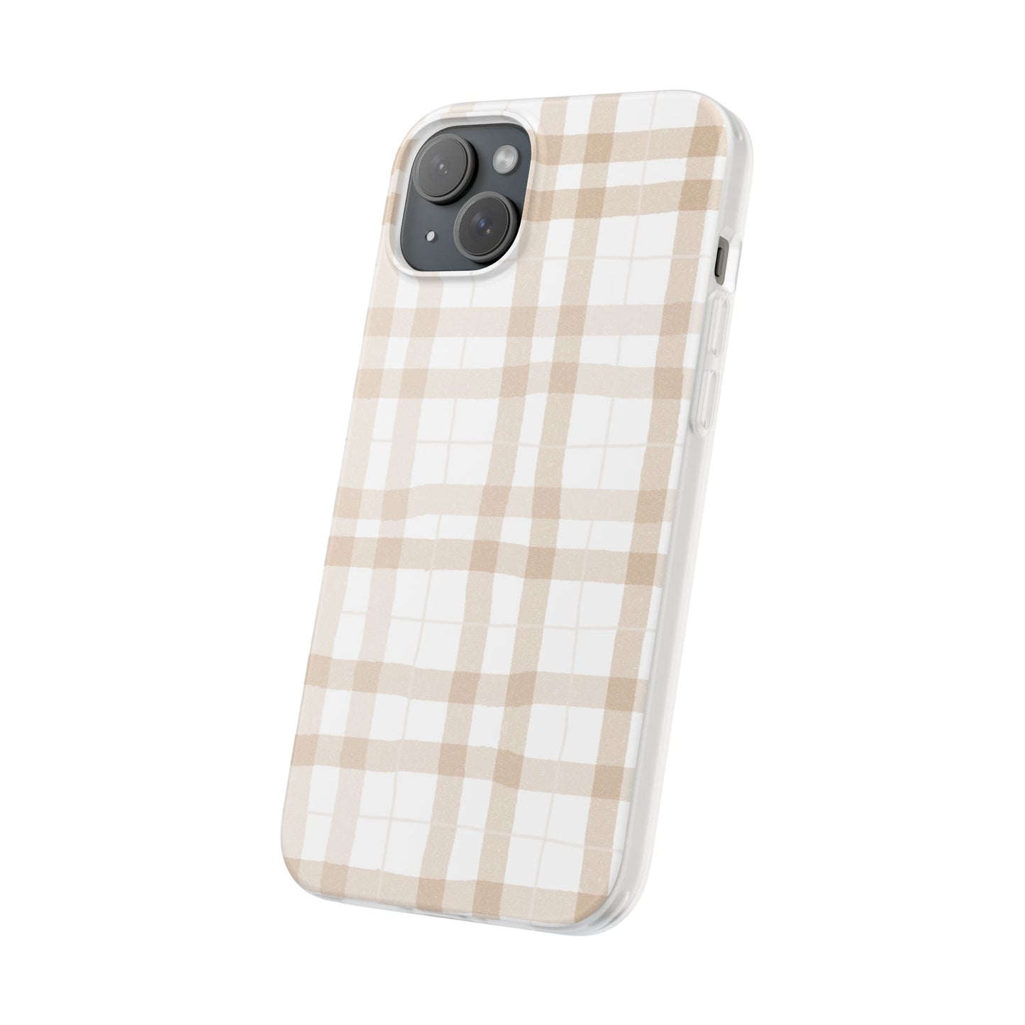 Tan Plaid Flexi Case