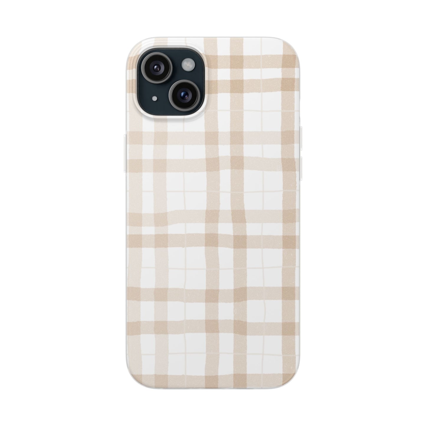 Tan Plaid Flexi Case