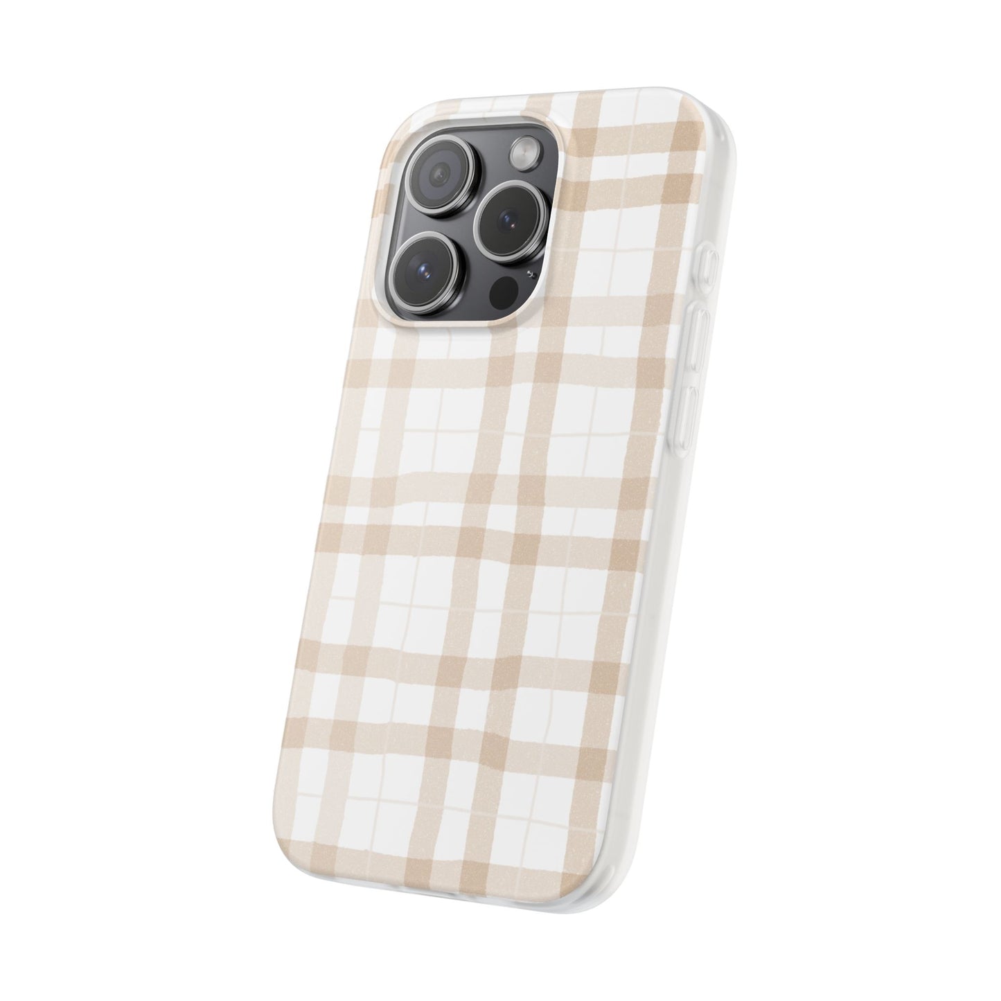 Tan Plaid Flexi Case