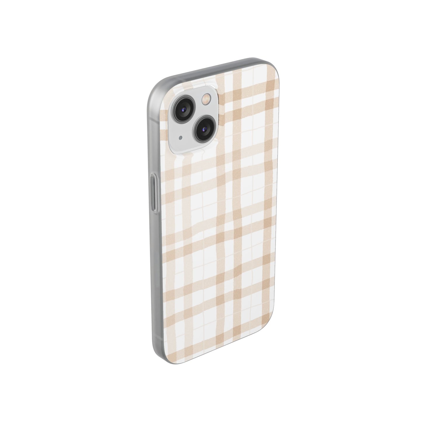 Tan Plaid Flexi Case