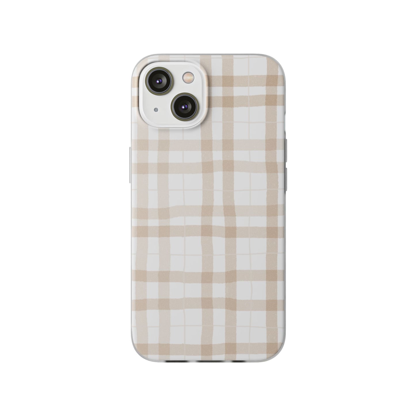 Tan Plaid Flexi Case