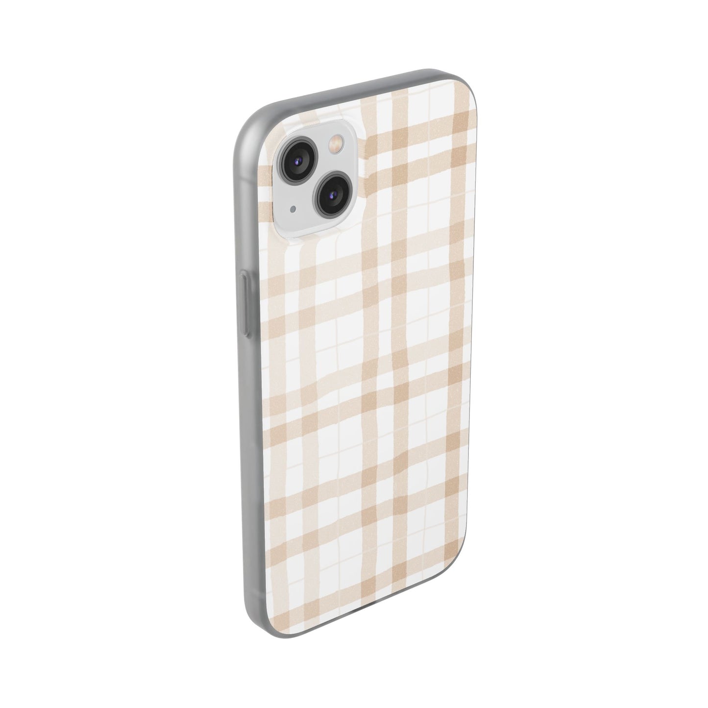 Tan Plaid Flexi Case