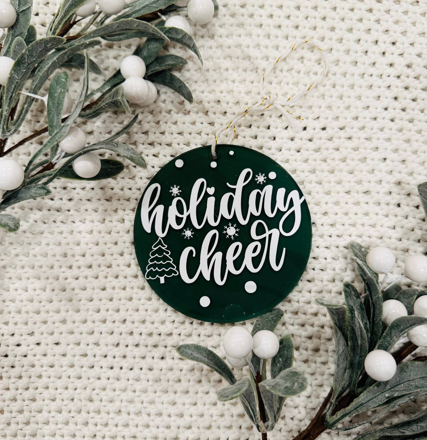 Holiday Cheer Ornament