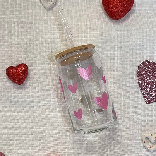 Heartbeat Glass Cup