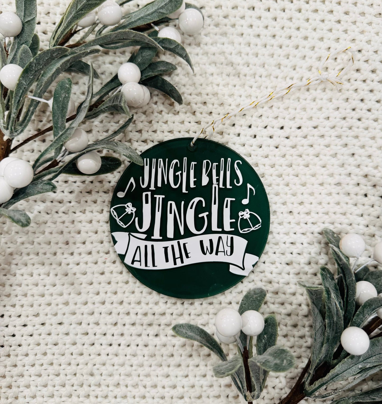 Jingle Bells, Jingle All the Way Ornament