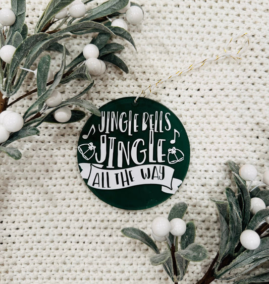 Jingle Bells, Jingle All the Way Ornament