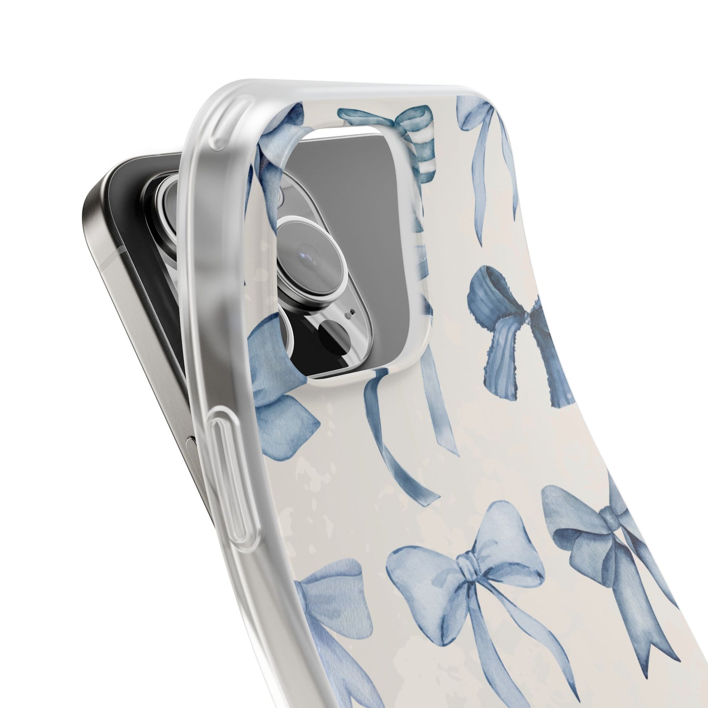 The Bow Blue Phone Case