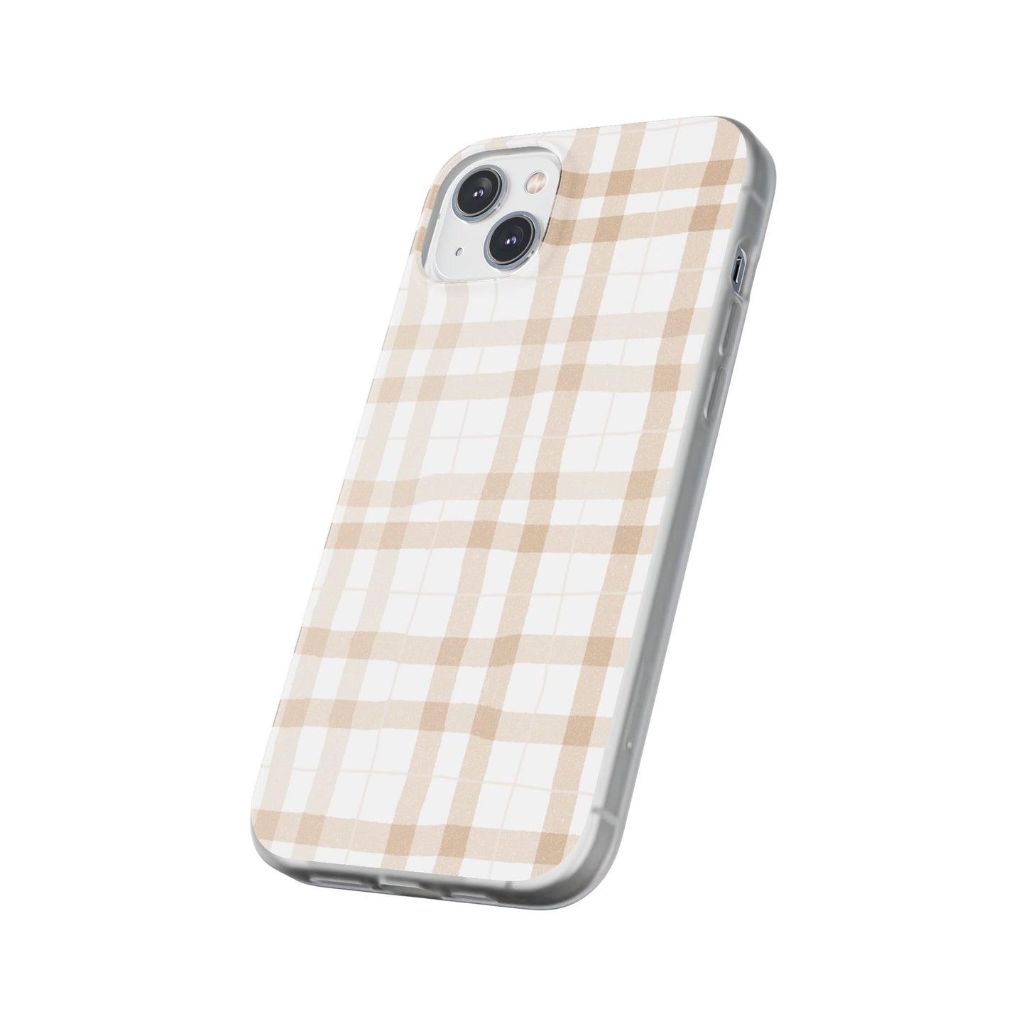 Tan Plaid Flexi Case