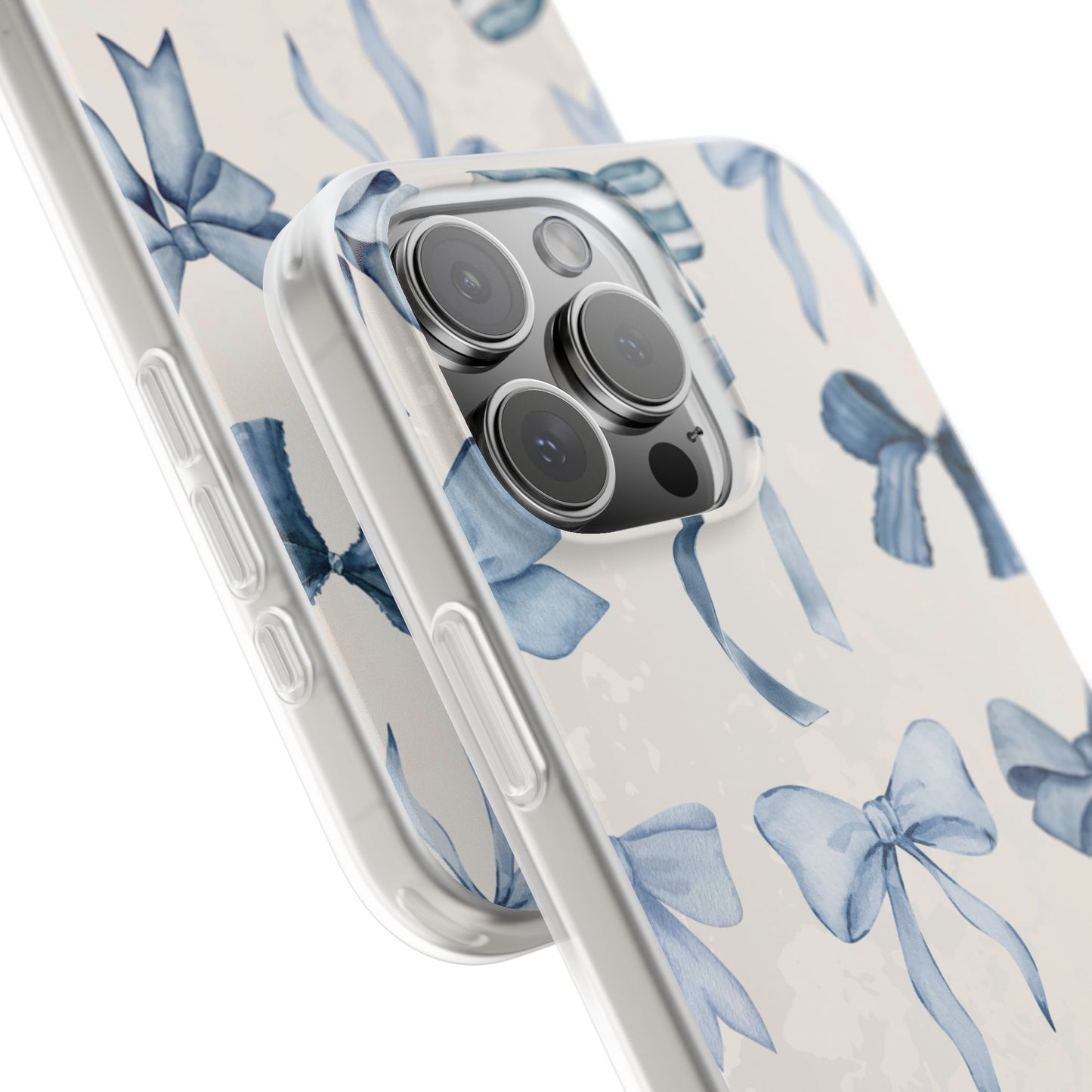 The Bow Blue Phone Case