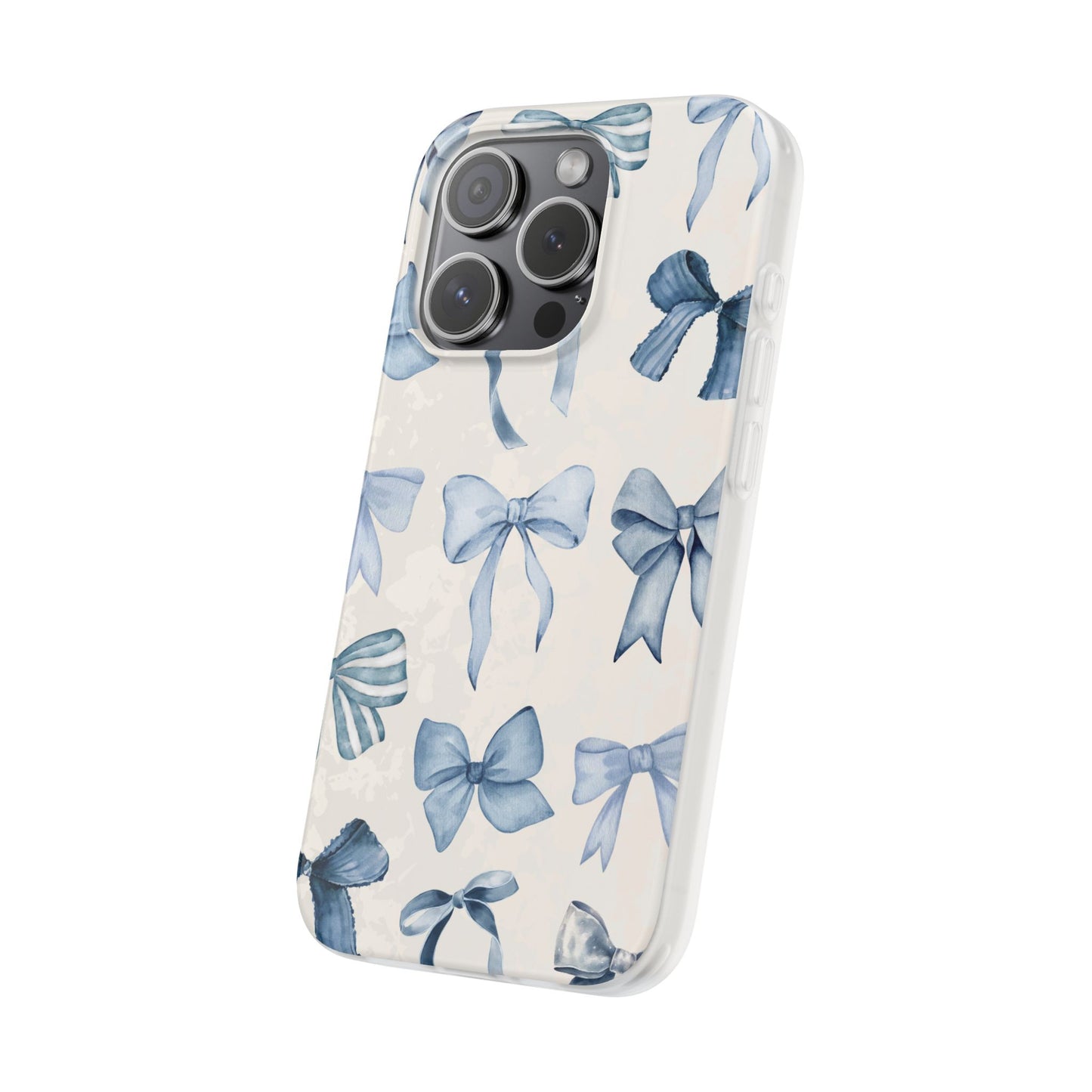 The Bow Blue Phone Case