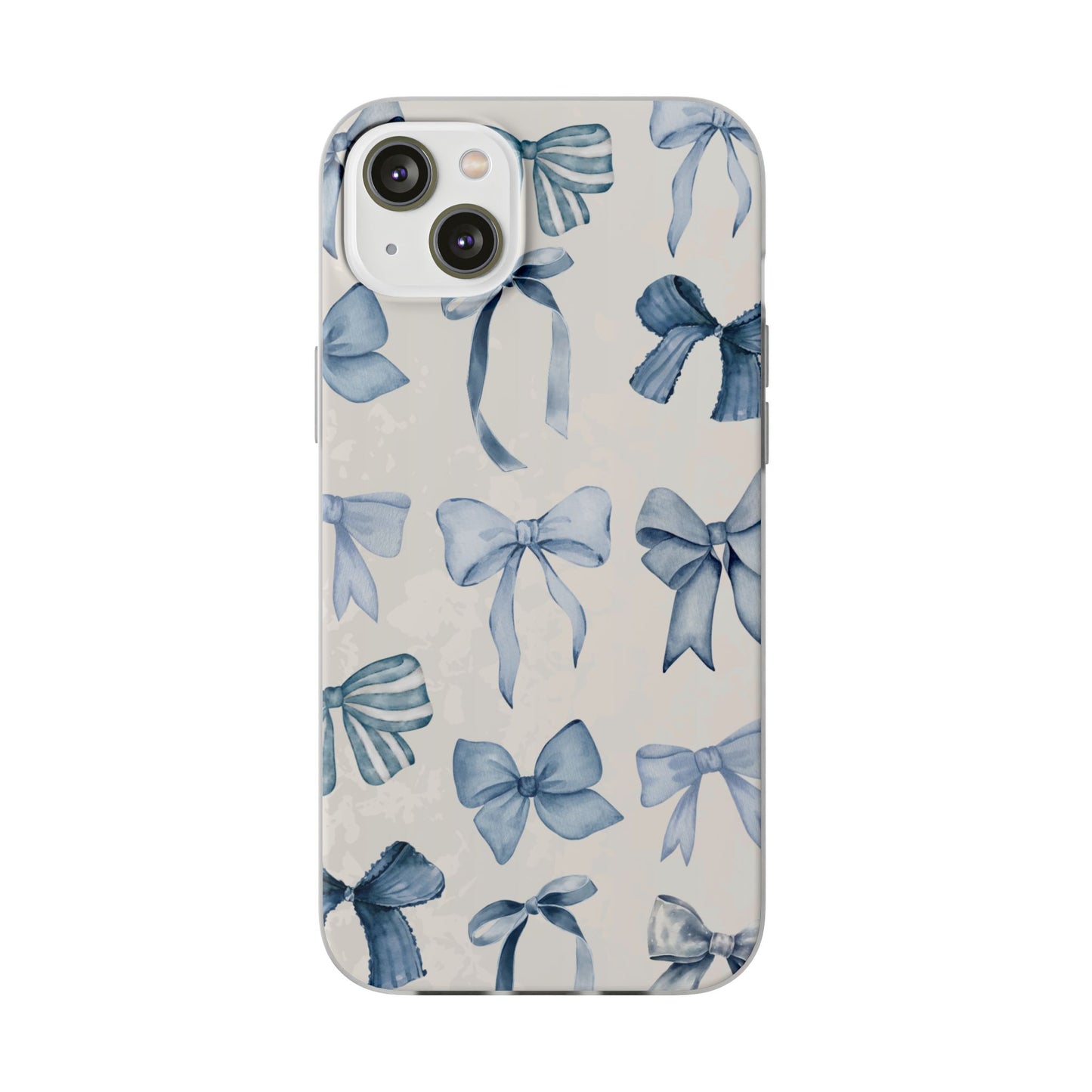 The Bow Blue Phone Case