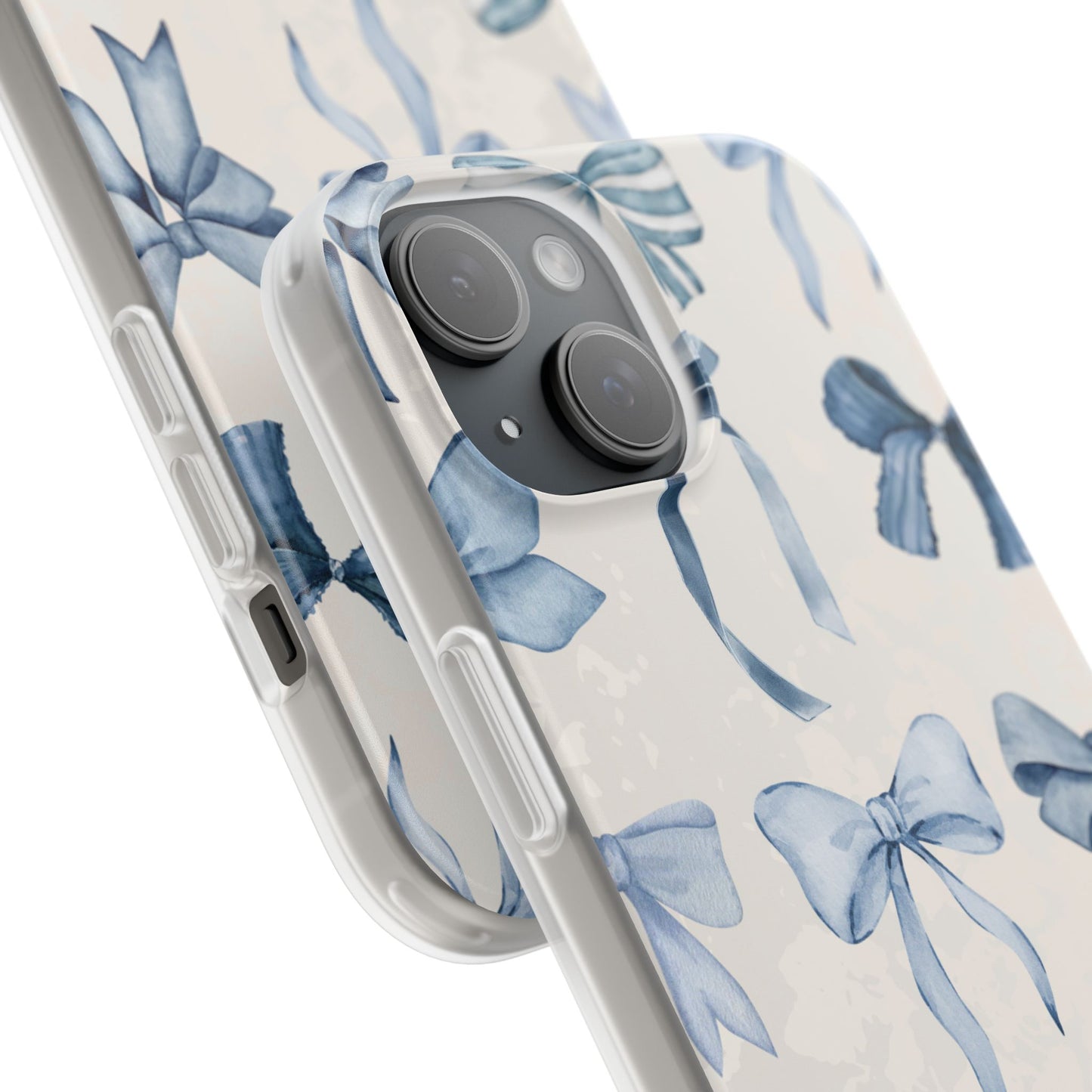 The Bow Blue Phone Case