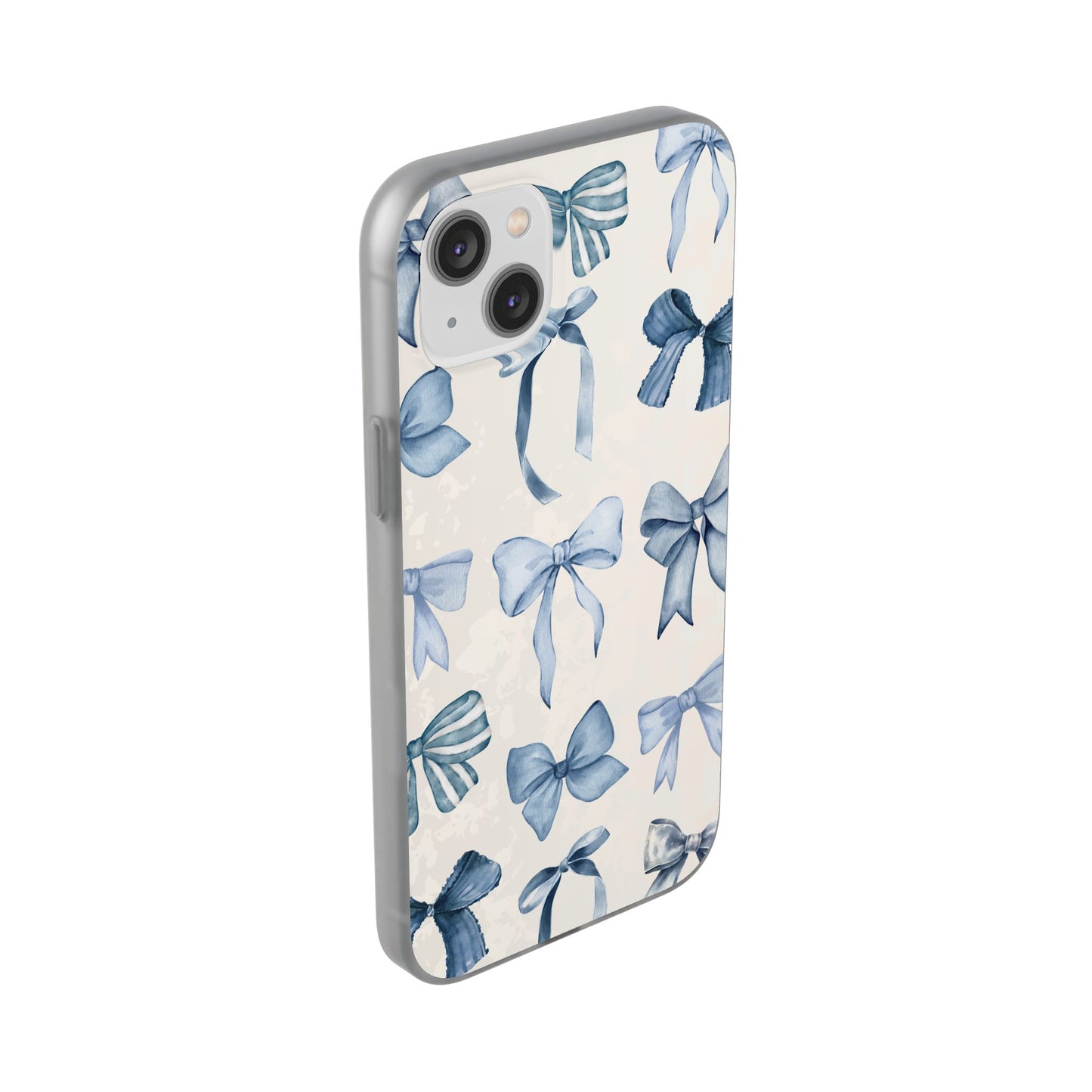 The Bow Blue Phone Case