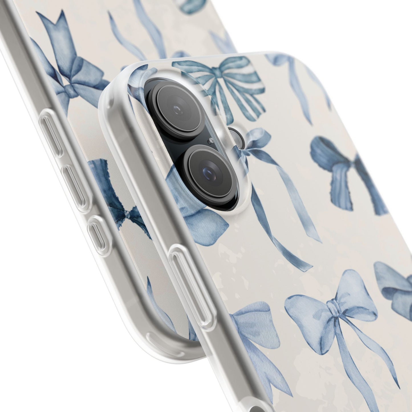 The Bow Blue Phone Case