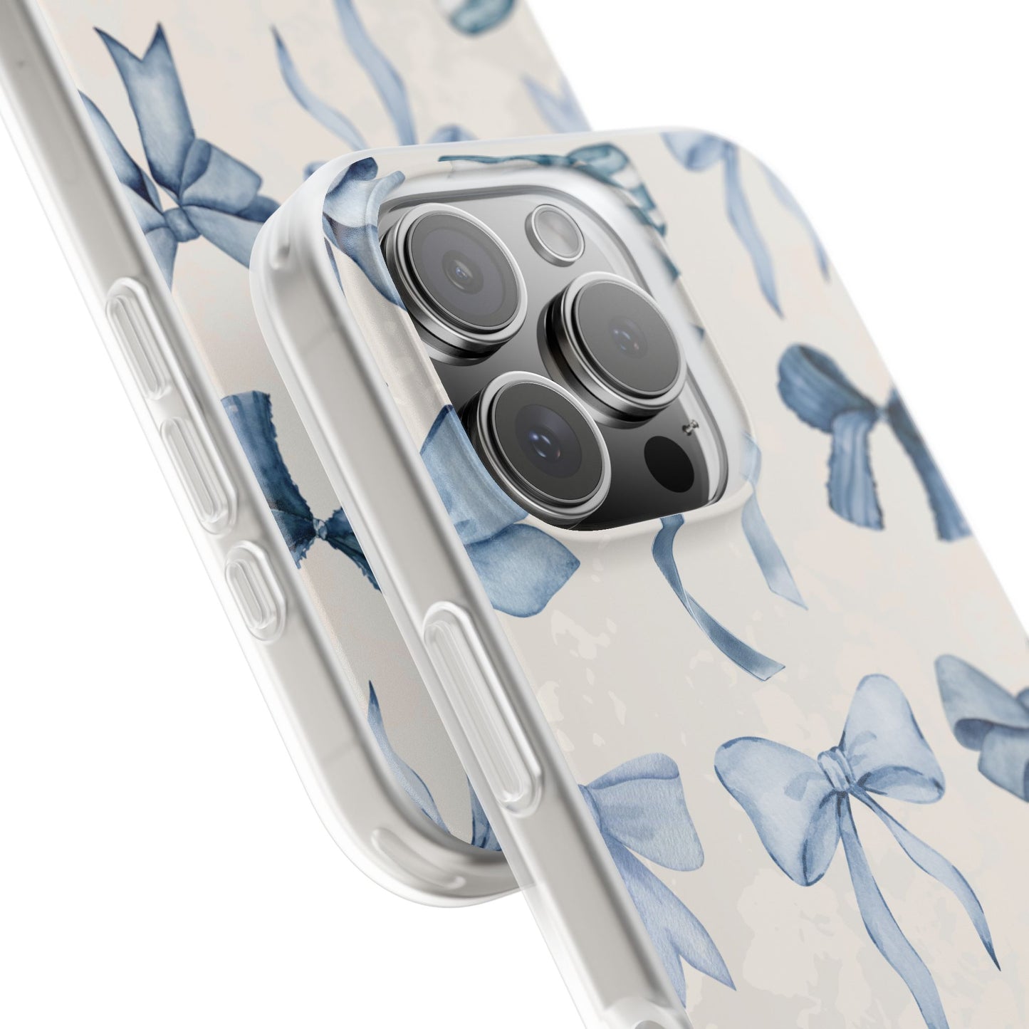 The Bow Blue Phone Case