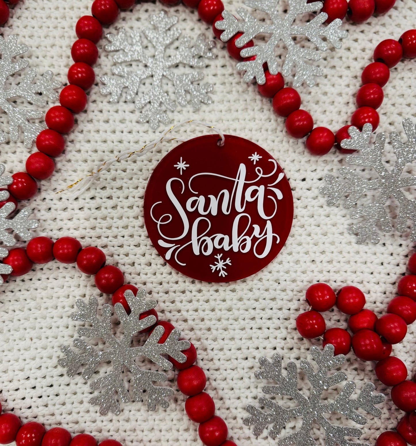 Santa Baby Ornament