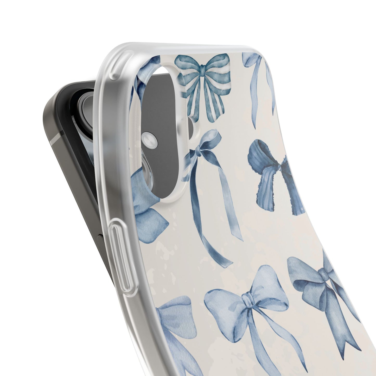 The Bow Blue Phone Case