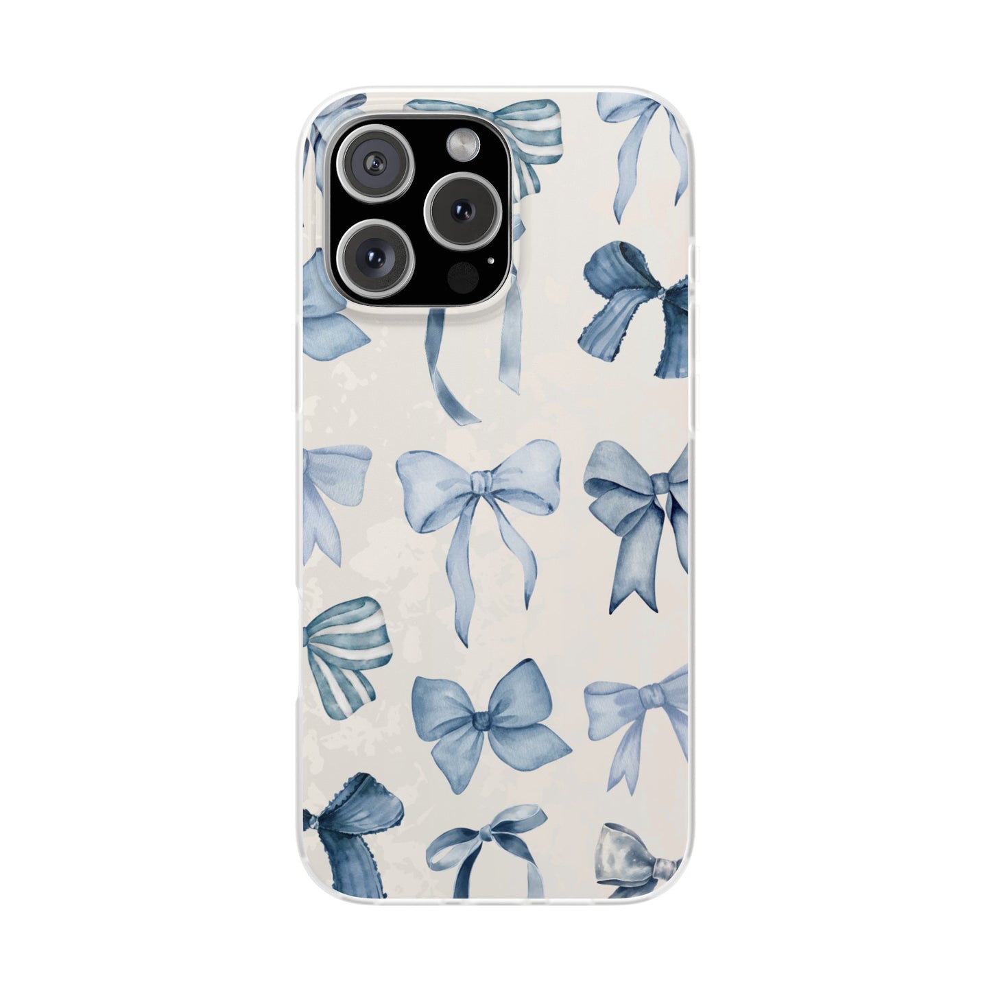 The Bow Blue Phone Case