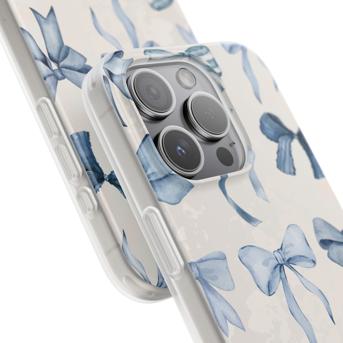 The Bow Blue Phone Case