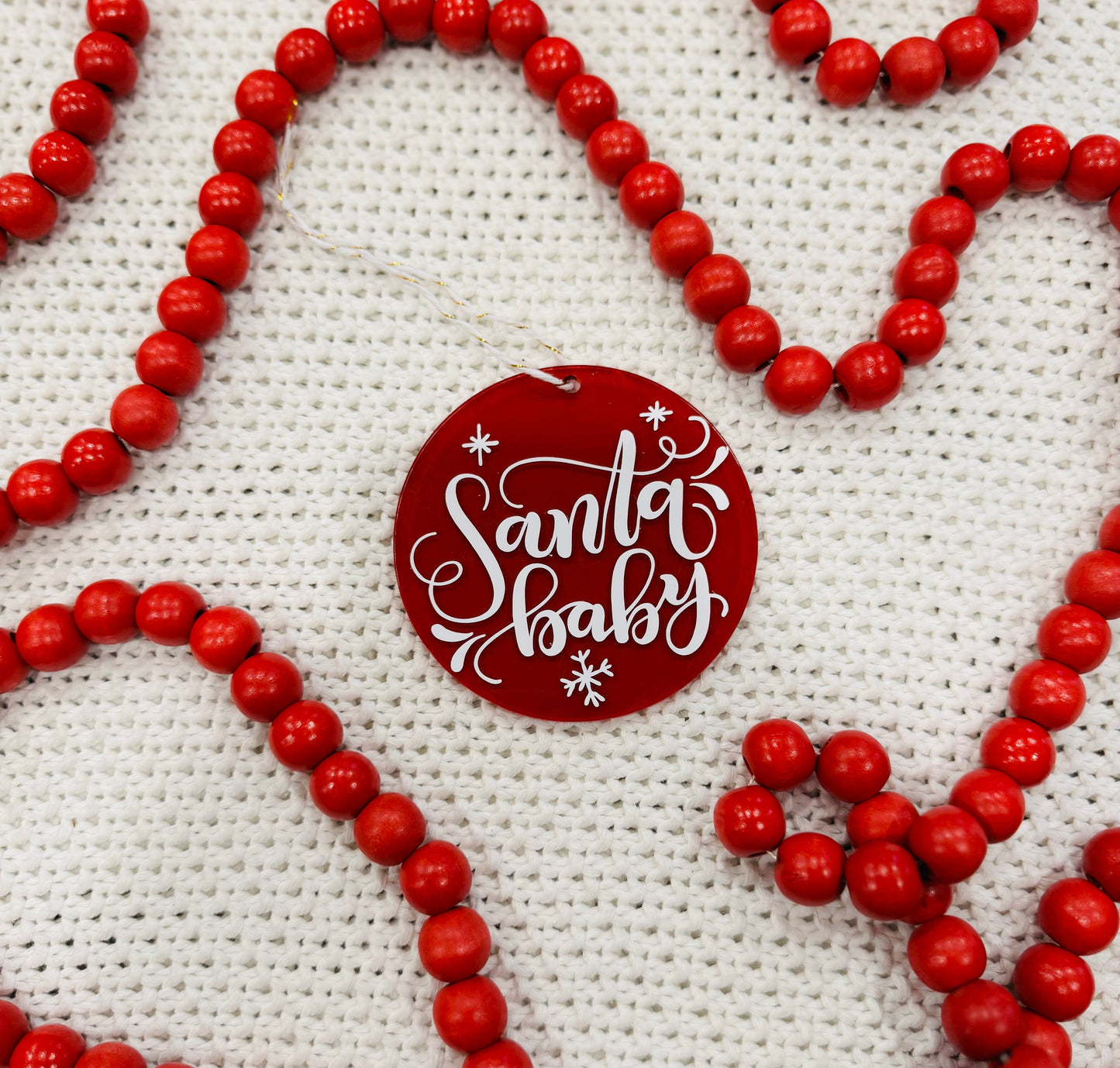Santa Baby Ornament