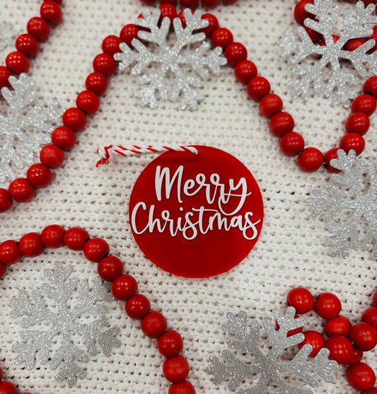 Merry Christmas Ornament
