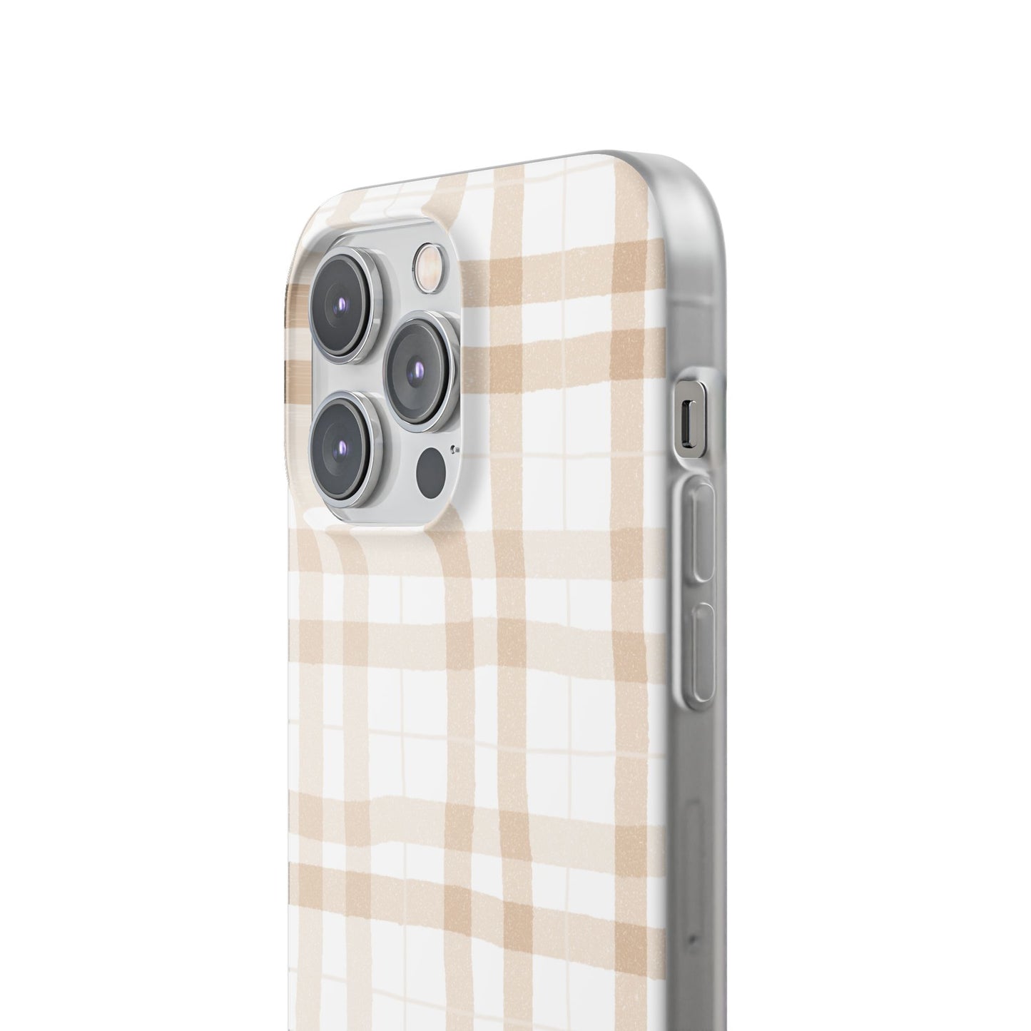 Tan Plaid Flexi Case