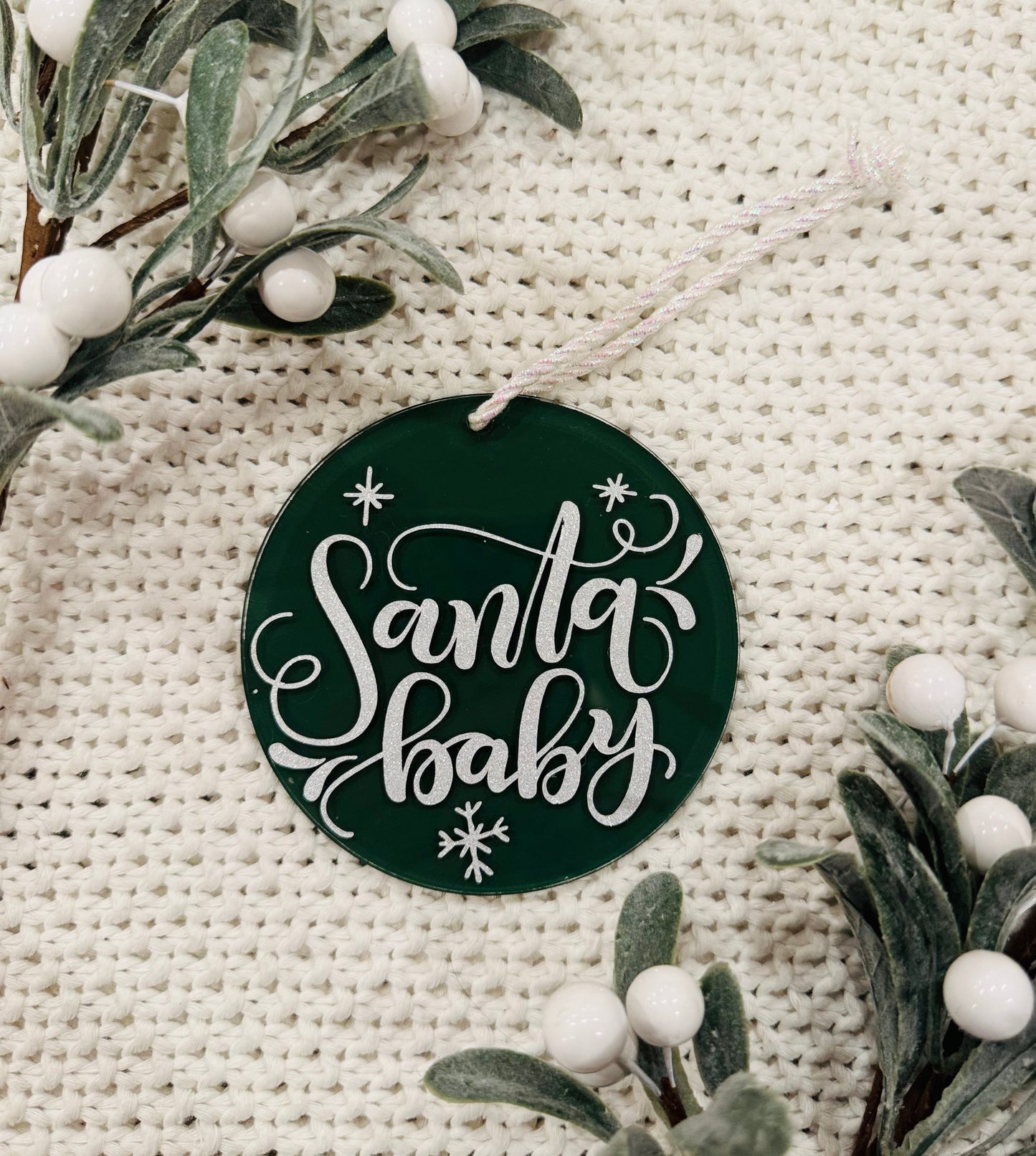 Santa Baby Ornament