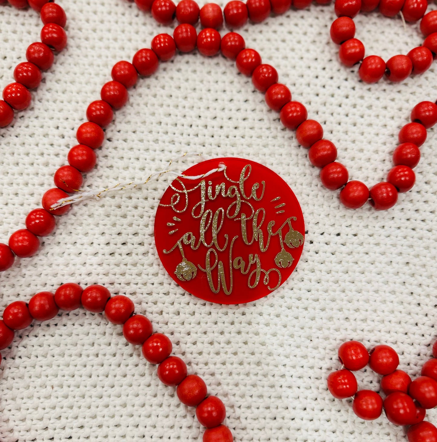 Jingle all the way! Ornament